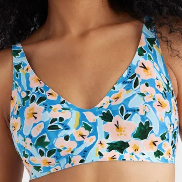 knix Other - Knix Evolution Bra Reversible - size 7, bouquet blue/endless sky. BNWT.